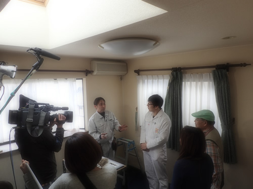 エアコン完全分解クリーニングで読売テレビTEN浅越ゴエ