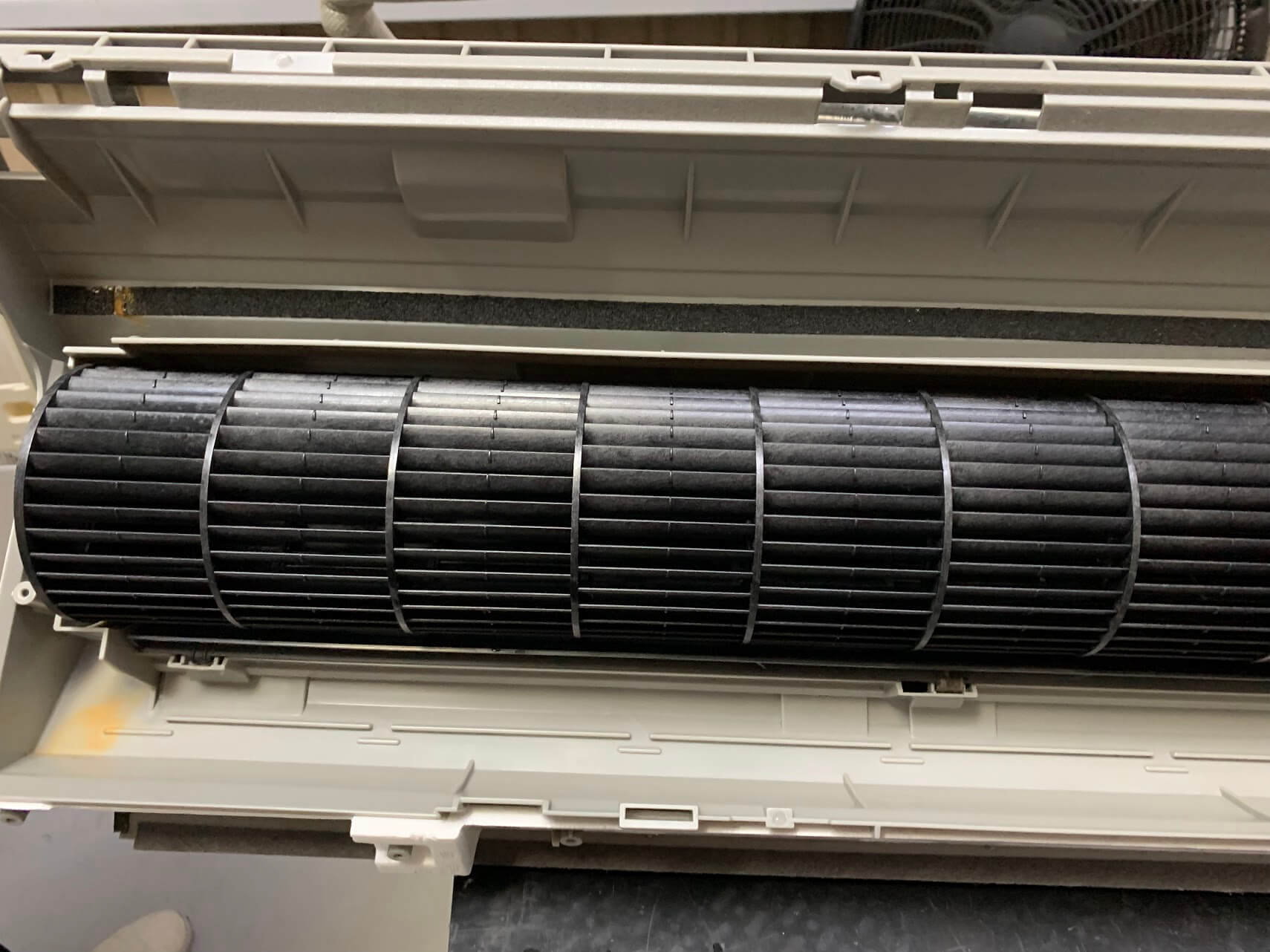 エアコンから床に何かがぽろぽろ落ちるのはもしかしてカビ エアコンなら大阪の愛生 エアコンから床に何かがぽろぽろ落ちるのはもしかしてカビ エアコンなら大阪の愛生