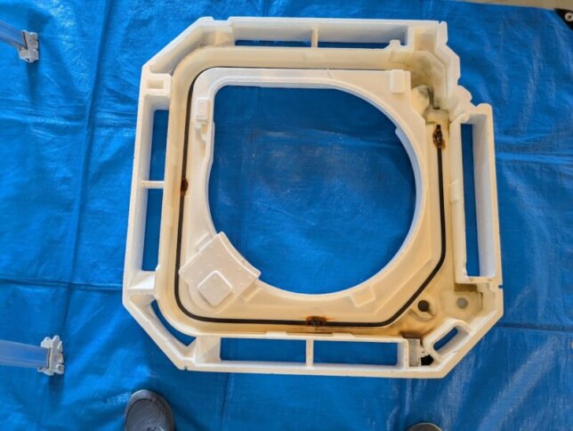業務用エアコン洗浄でキレイになったドレンパン