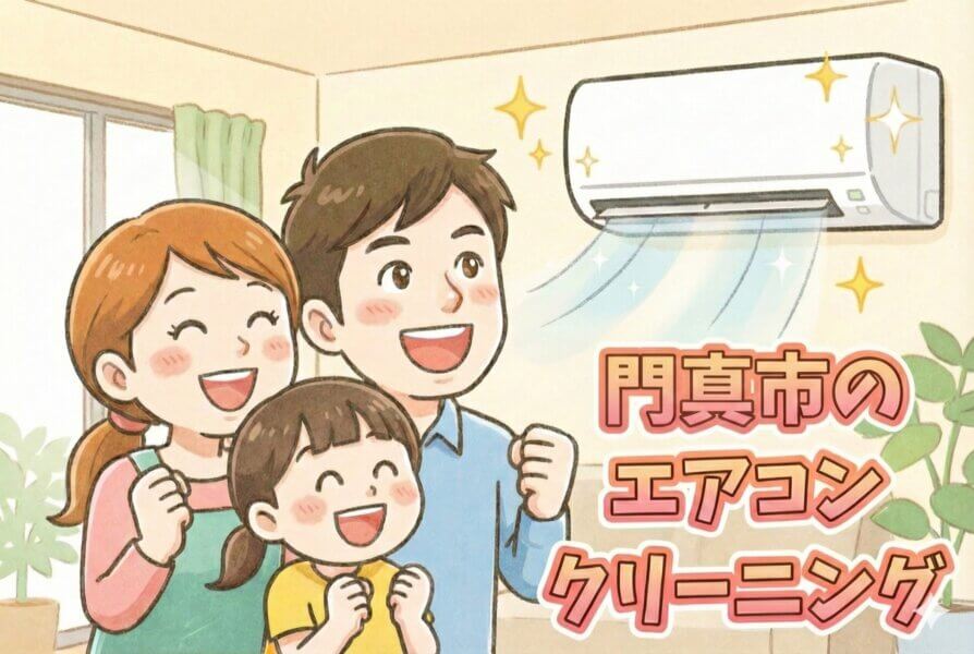 電気代が安くなった！」門真市で話題の【節電・完全分解エアコン