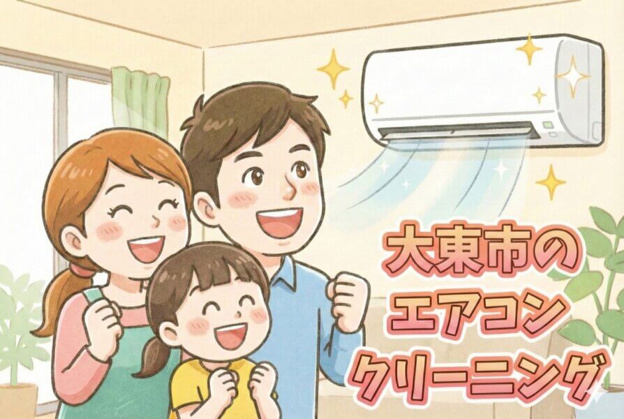 大東市の奥様必見!黒カビごっそり「完全分解エアコン洗浄」の衝撃 大東市の奥様必見!黒カビごっそり「完全分解エアコン洗浄」の衝撃
