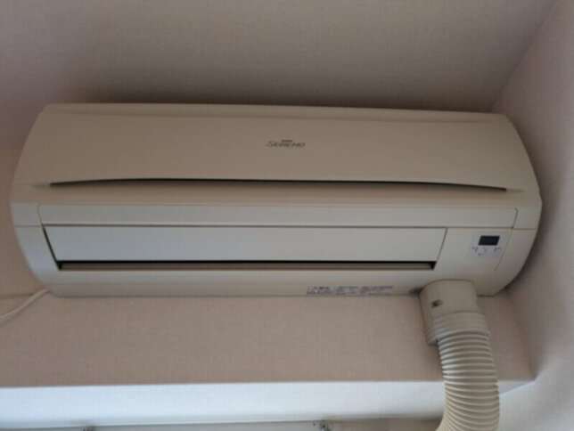 18年前の長府エアコン