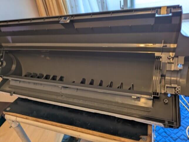 洗浄後すべての部品がスッキリ