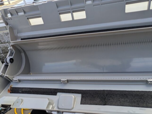 洗浄後のケーシング