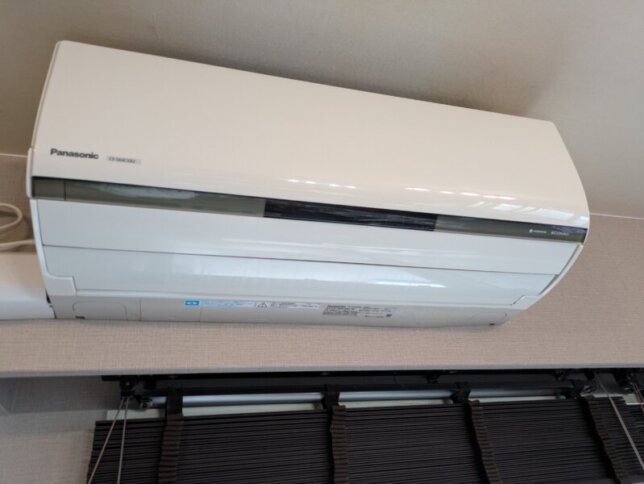 今まで何度もエアコンクリーニングして来たパナソニックのお掃除機能付きエアコン