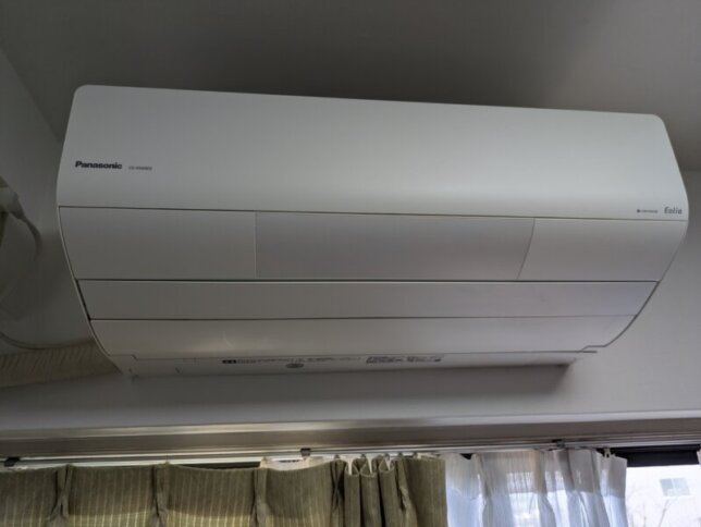 和泉市最近のパナソニックのお掃除機能付きエアコン