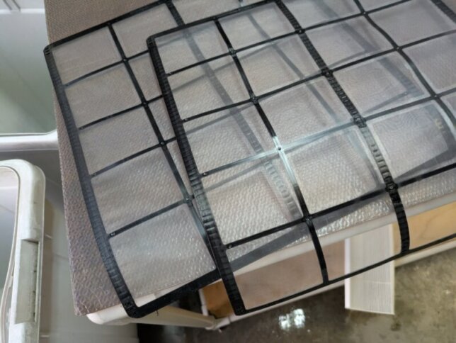 こちらも和泉市でのフィルター洗浄後
