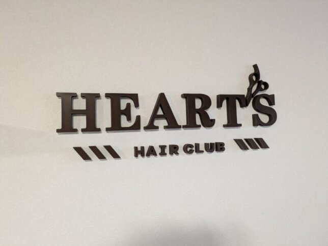 今回3年振りに依頼いただいた
摂津市のヘアークラブハーツ