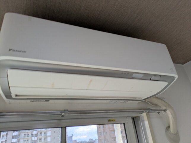 大阪市平野区の午後のダイキンのお客様