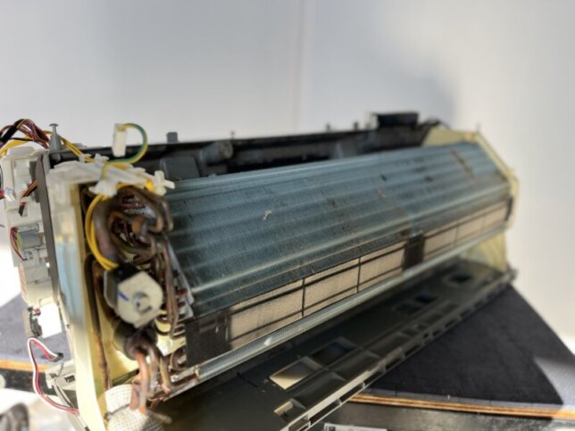 送風ファンのホコリ詰まり