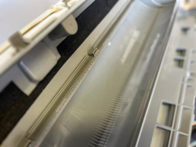 エアコン送風ファン 洗浄前