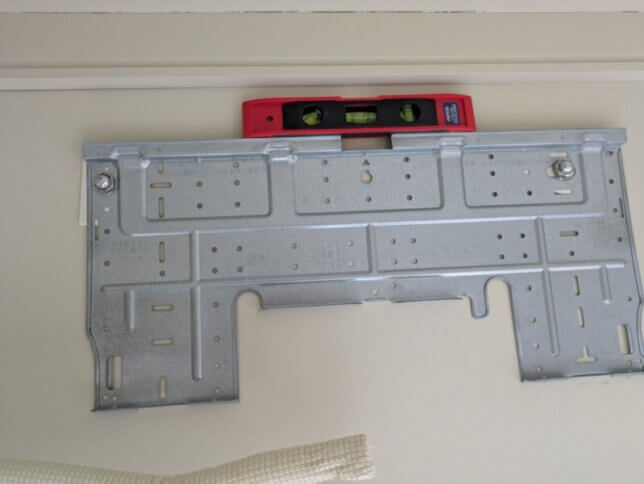 取付け角度修正後