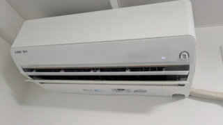 吹田市で三菱電機エアコンを完全分解クリーニングした施工事例