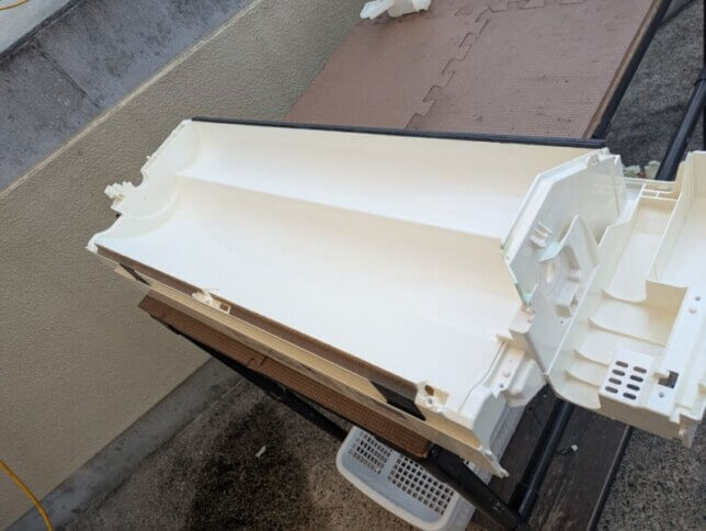 洗浄後のケーシング