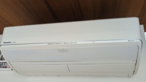 堺市東区｜出産前に完全分解エアコンクリーニング「赤ちゃんのために空気をきれいにしたかった」