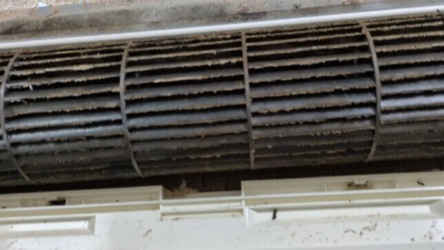 ファンの汚れ具合