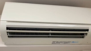 堺市の三菱電機エアコン水漏れ施工事例