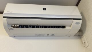 吹田市でシャープ AY-G22H-Wを出張完全分解クリーニングした施工事例