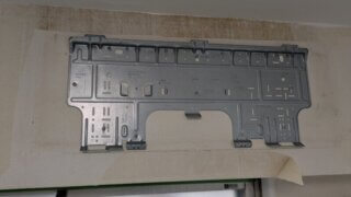 堺市南区でのエアコン完全分解クリーニング施工事例