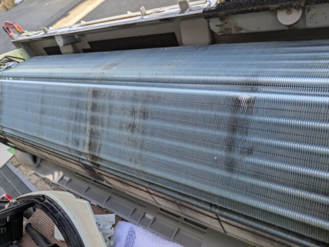 熱交換器が汚れがある