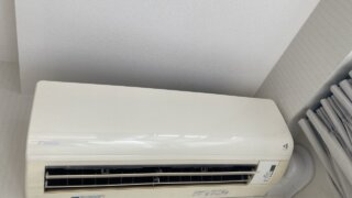 東大阪市のダイキン AN22NFSJ-W 完全分解クリーニング