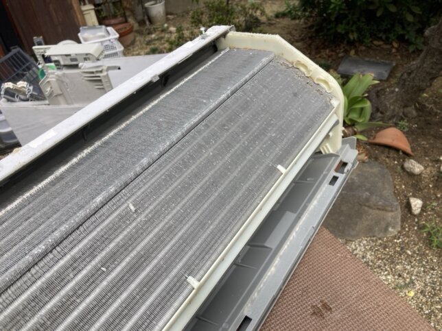熱交換器 洗浄前