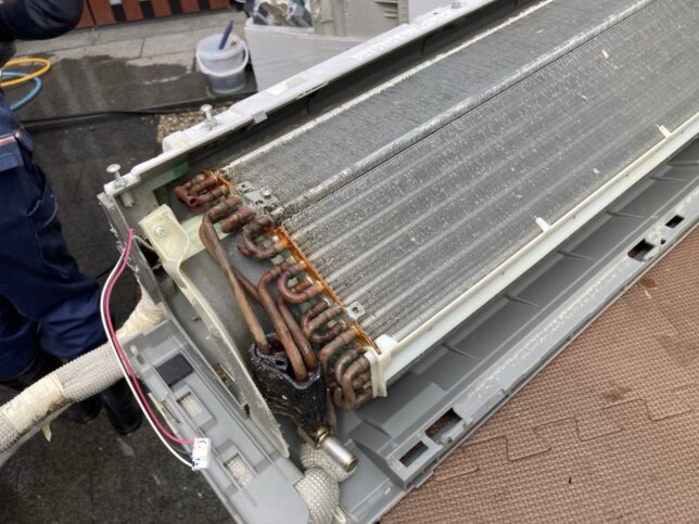熱交換器のホコリ