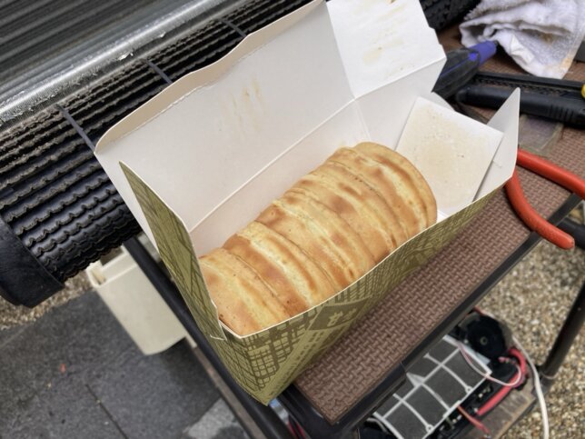 御座候の差し入れ